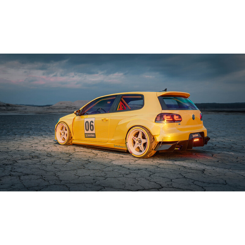 Jumdoo Wide Bodykit for Volkswagen Golf 6 R (3-Door)